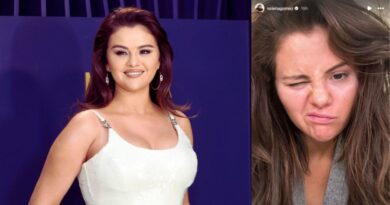 Impresionante selfie con el rostro desnudo de Selena Gomez