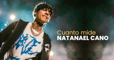 cuanto mide natanael cano