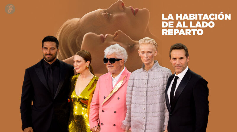 la habitación de al lado reparto