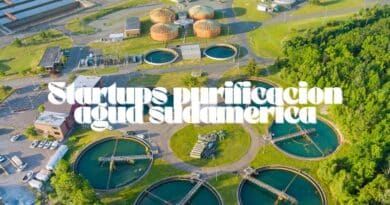 Startups purificacion agua sudamerica
