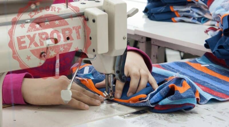 Exportaciones textiles espanolas