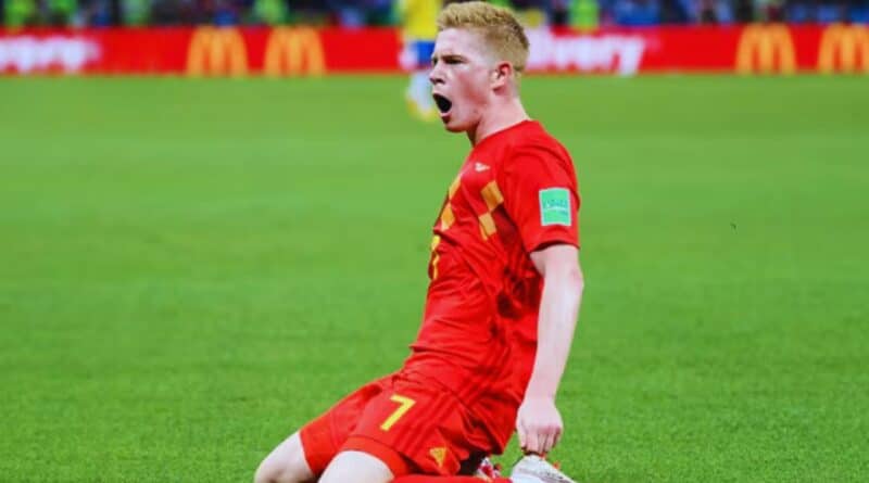 Doblete de bruyne belgica gales