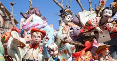 Fallas valencia festival