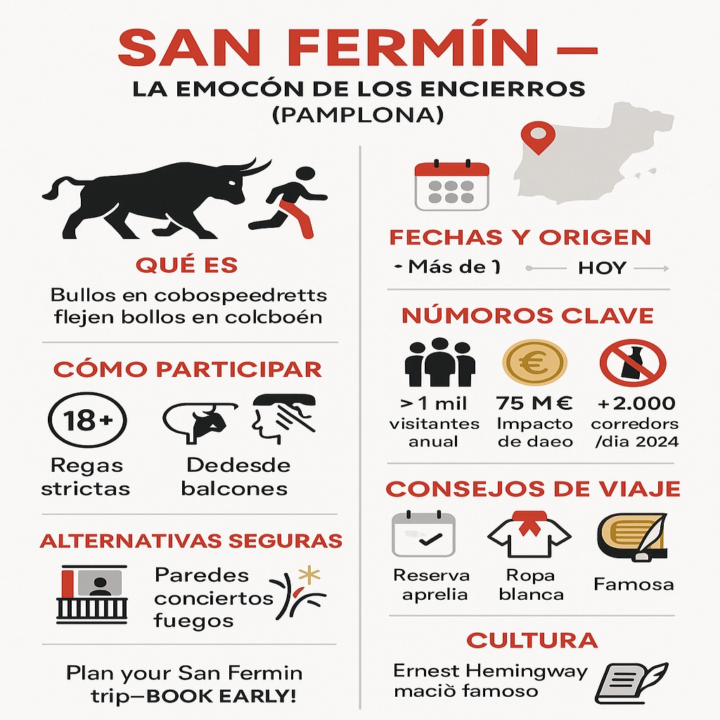 San Fermín La Emoción de los Encierros en Pamplona