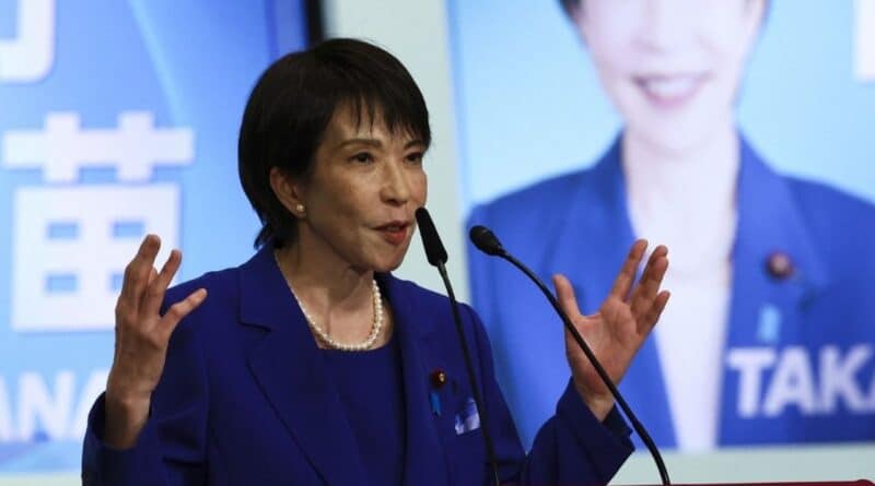 Sanae Takaichi líder Japón