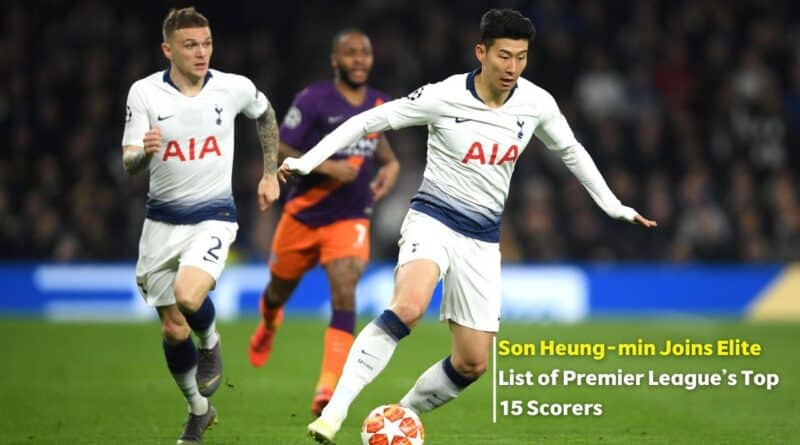 Son Heung-min Premier League top scorers