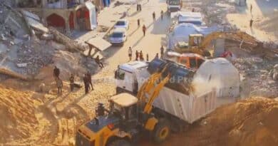 búsqueda de cuerpos de rehenes en Gaza