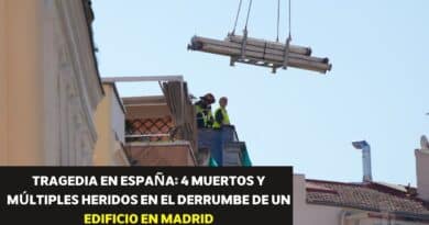 derrumbe en Madrid
