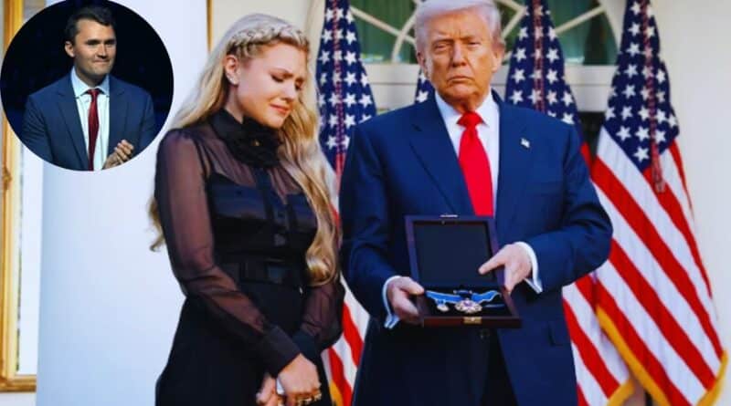 trump medalla libertad charlie kirk postumo