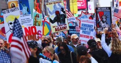 video ia trump protestas no kings