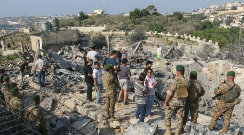 israel ataca sur libano alto el fuego