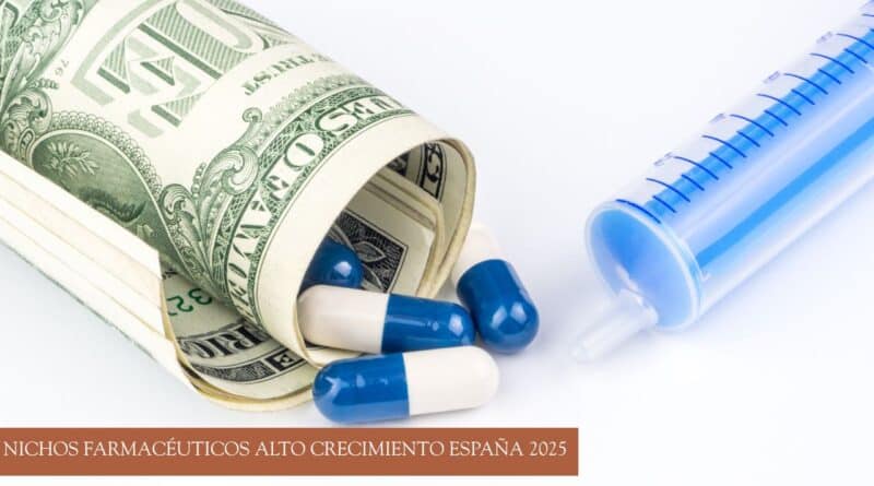 nichos farmacéuticos alto crecimiento España