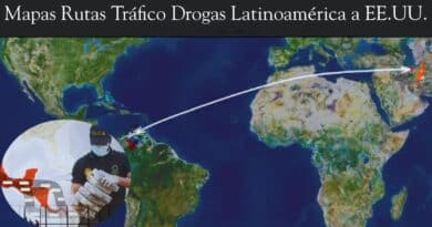 rutas de tráfico de drogas