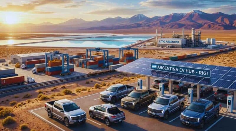 cadena de suministro de vehículos eléctricos en Argentina