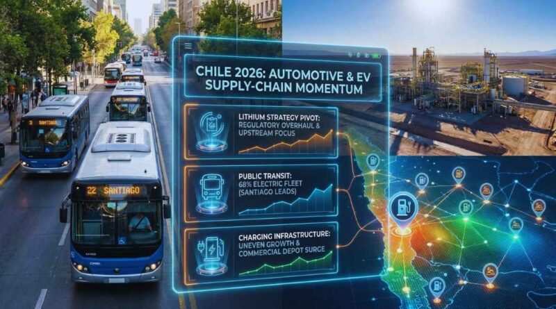 cadena de suministro de vehículos eléctricos en Chile