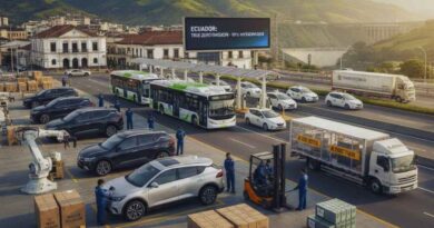 cadena de suministro de vehículos eléctricos en Ecuador