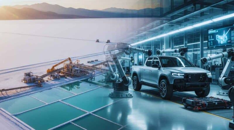 cadena suministro de vehículos eléctricos en Argentina