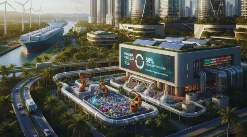 economía circular reciclaje Panamá