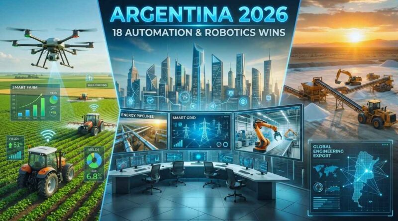 robótica de automatización Argentina