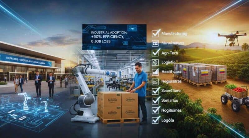 robótica de automatización Colombia