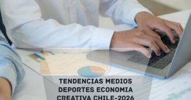 tendencias medios deportes economia creativa chile 2026