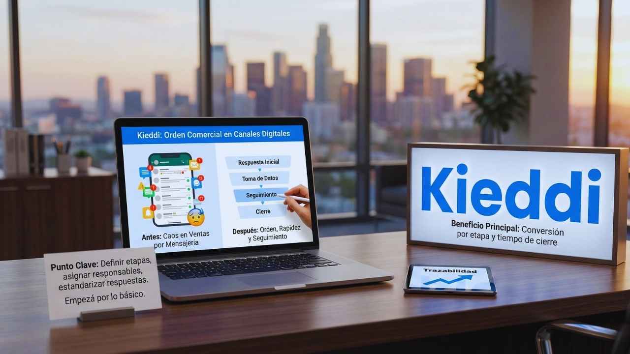 Kieddi: Orden Comercial en Canales Digitales