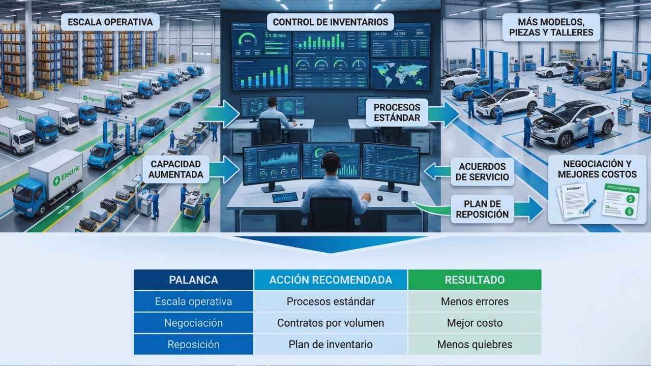 Más capacidad e inversión para escalar sin perder control