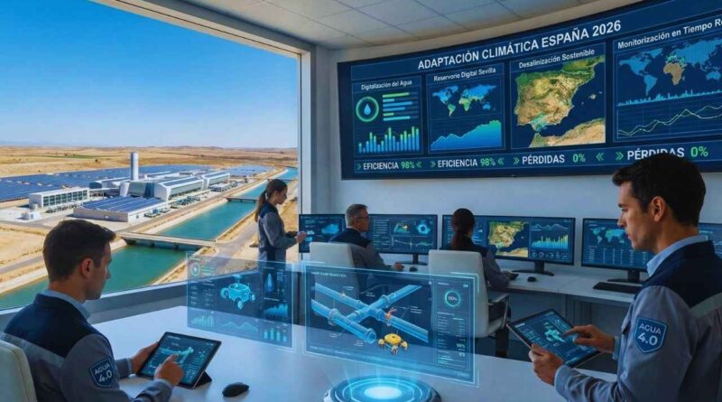 adaptación climática tecnología del agua España
