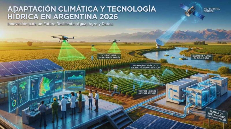 adaptación climática tecnología del agua argentina