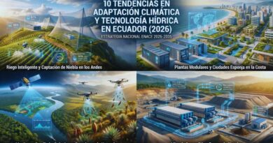 adaptación climática y tecnología del agua en Ecuador