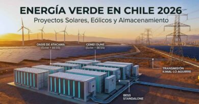 almacenamiento de energía renovable Chile