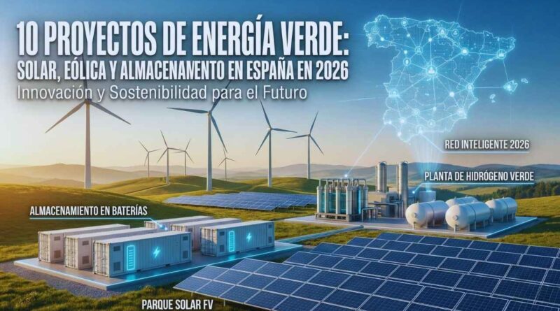 almacenamiento de energía renovable España