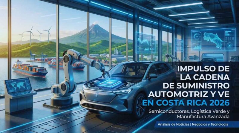 cadena de suministro de vehículos eléctricos en Costa Rica