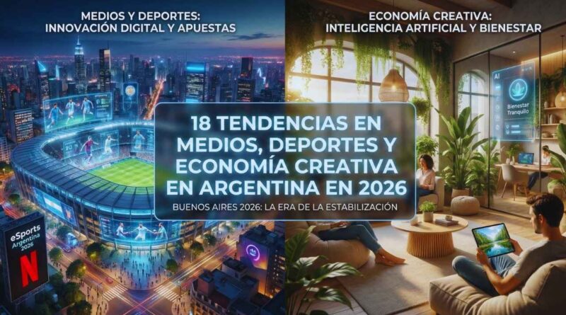 economía creativa del deporte en Argentina