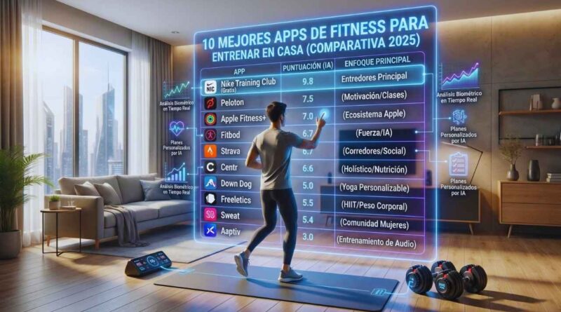 mejores apps para hacer ejercicio en casa