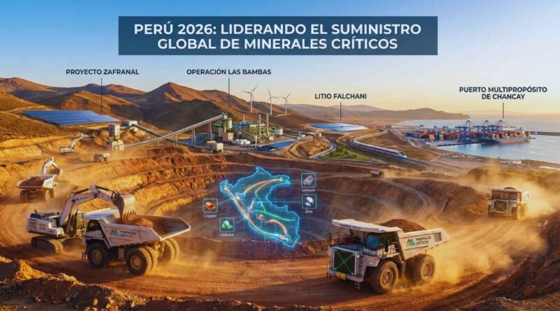 minería de minerales críticos Perú