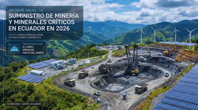 minería de minerales críticos en Ecuador
