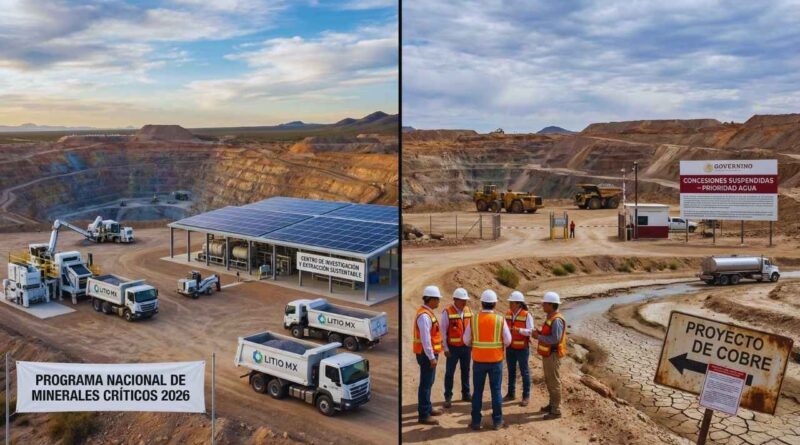 minería minerales críticos México