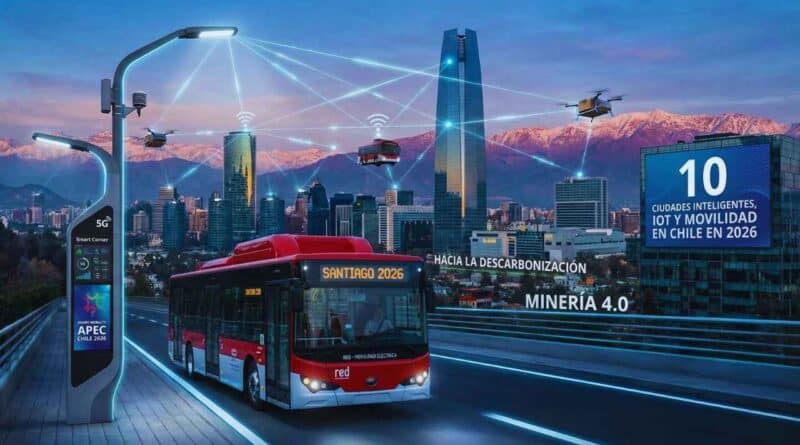 movilidad de ciudades inteligentes Chile