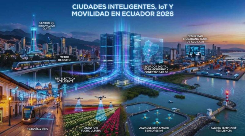movilidad en ciudades inteligentes Ecuador
