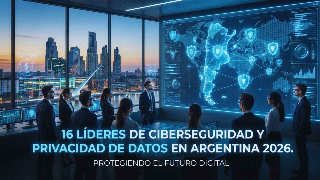 16 Líderes en Ciberseguridad y Privacidad de Datos en Argentina en 2026