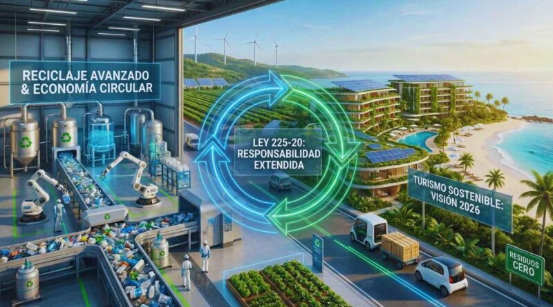 reciclaje de economía circular República Dominicana