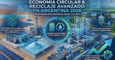reciclaje de economía circular en Argentina