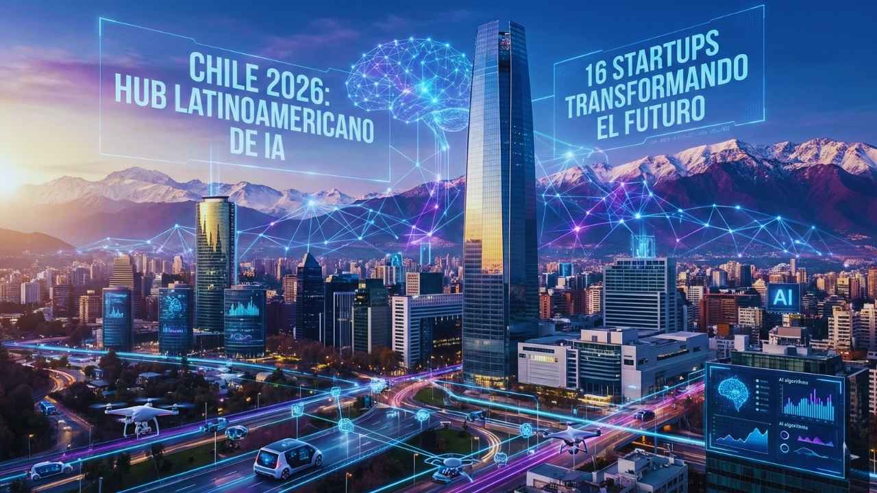 16 Startups de IA que están transformando Chile en 2026
