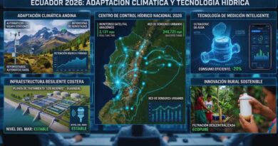 tecnología hídrica para la adaptación climática en Ecuador