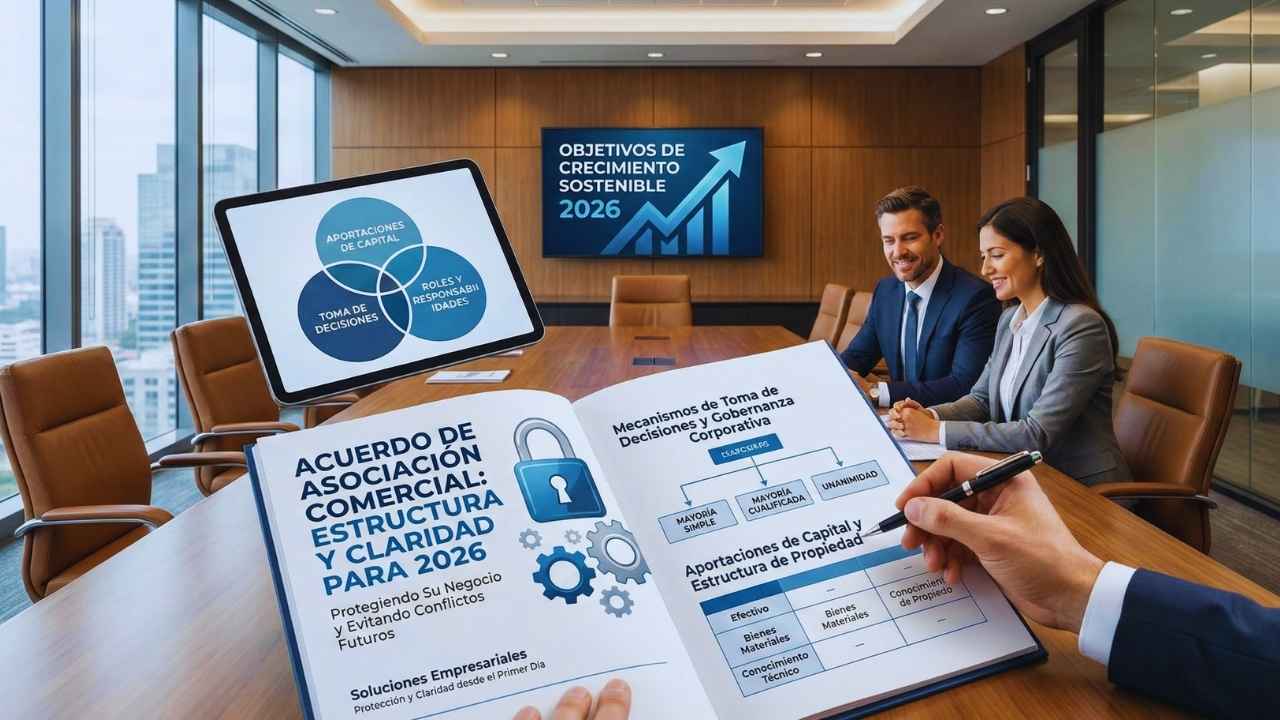Componentes clave del acuerdo de asociación comercial para evitar conflictos