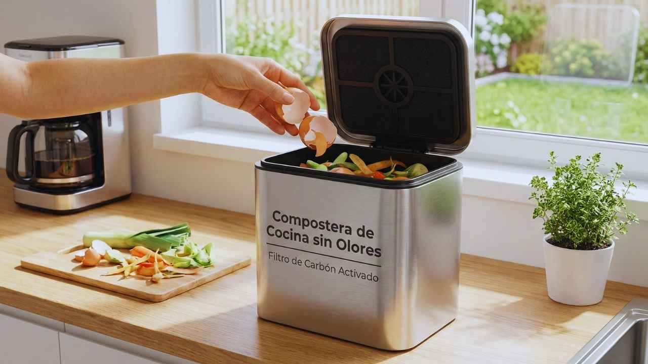 Composteras de cocina sin olores