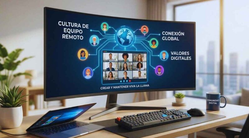 Cultura organizacional en equipos remotos