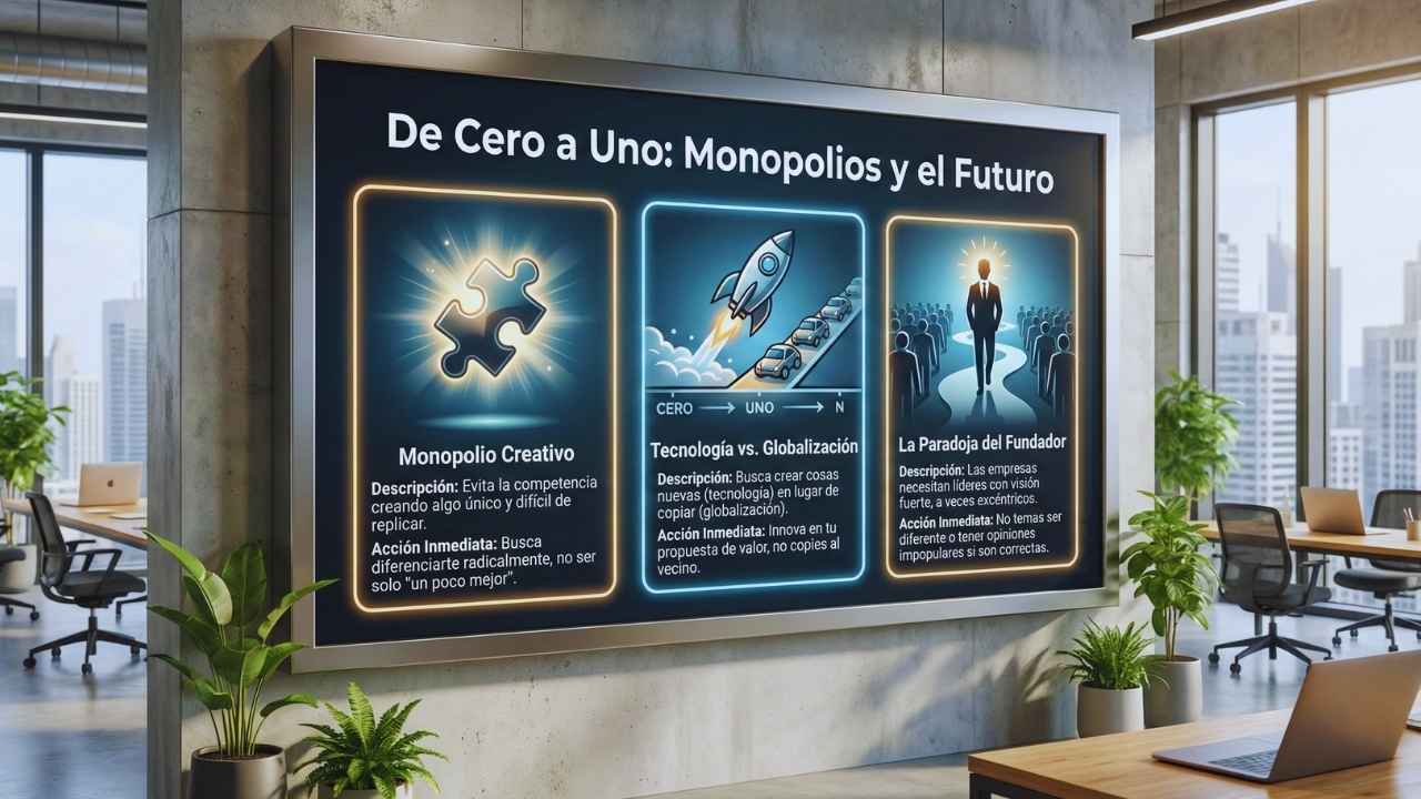 De Cero a Uno de Peter Thiel