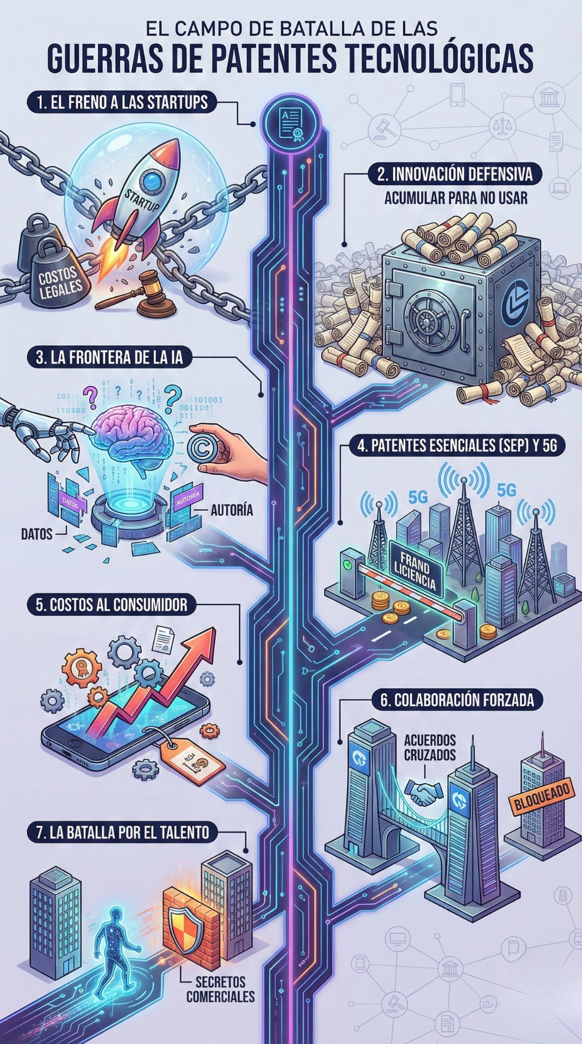 Guerras de Patentes Tecnológicas
